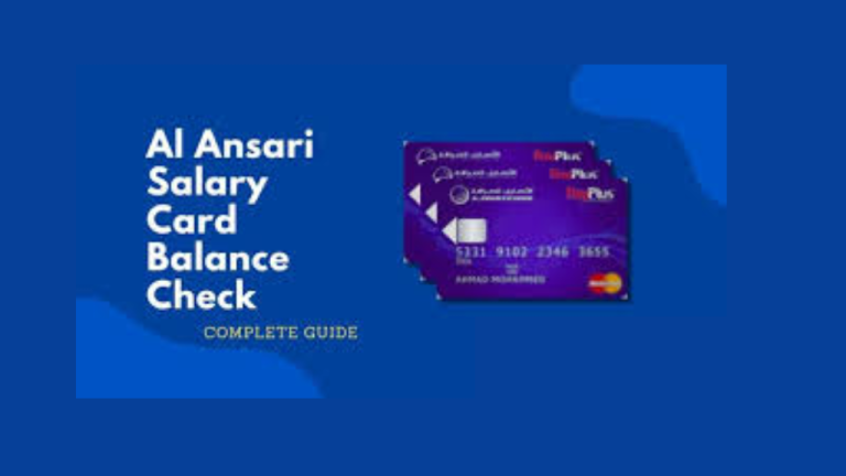 Al Ansari Salary Card Balance Check