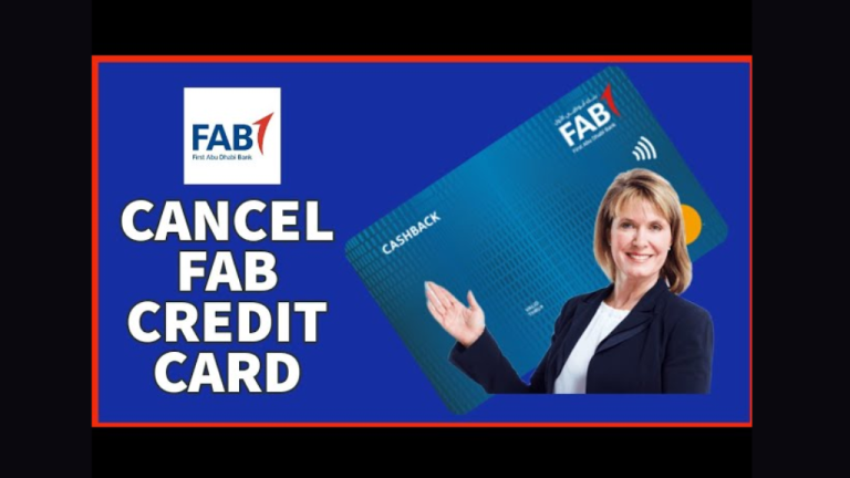 Cancel FAB Credit Card