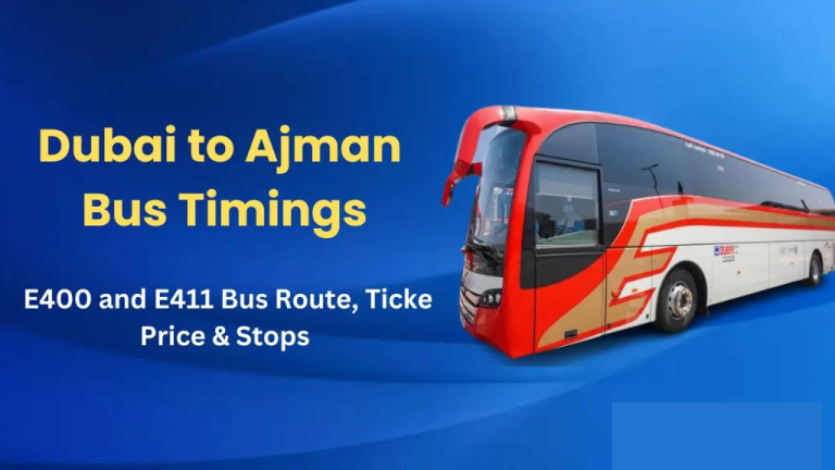 dubai to ajman bus timings