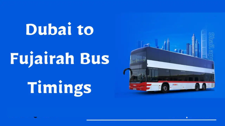 E700 Bus Route Dubai to Fujairah: Bus Timing, Schedule, and Fares