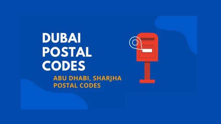 postal codes uae